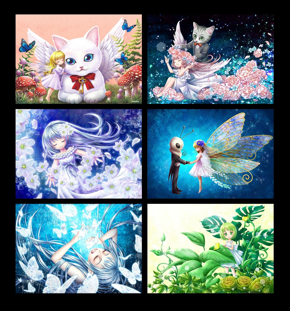 ポストカード6枚セット