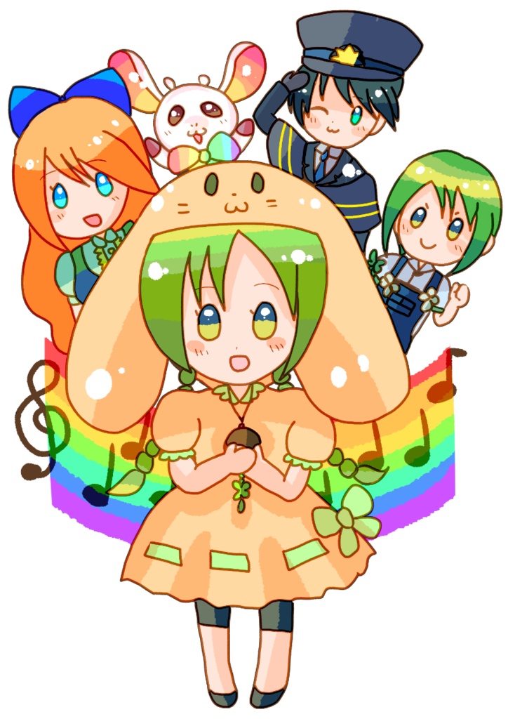 ご支援用☘【お礼2021年イラスト】