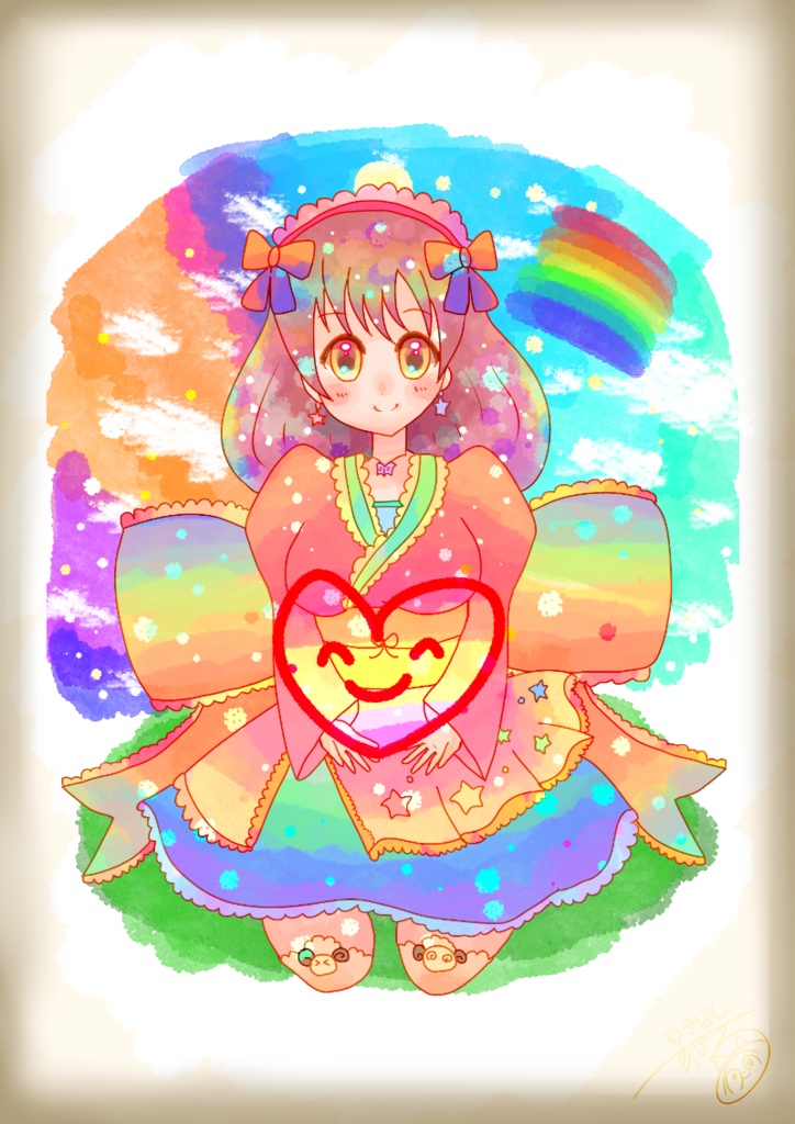 ご支援用☘【お礼2021年イラスト】