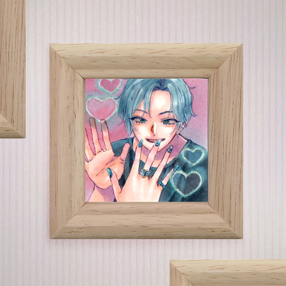 ミニ原画『推しとオタクの光』②