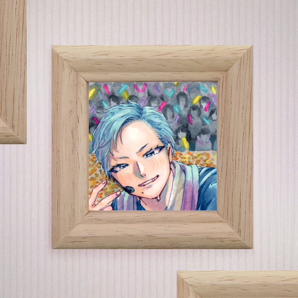 ミニ原画『推しとオタクの光』②