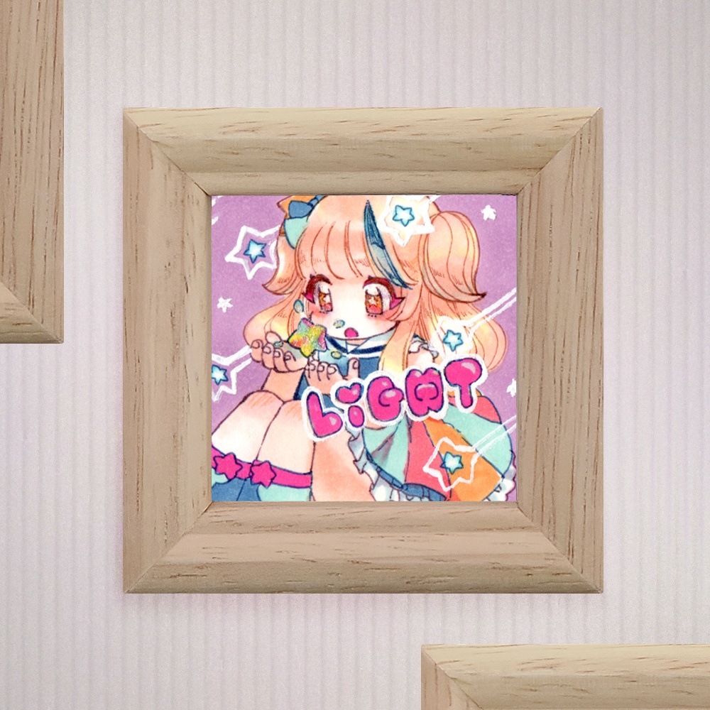 ミニ原画『推しとオタクの光』①