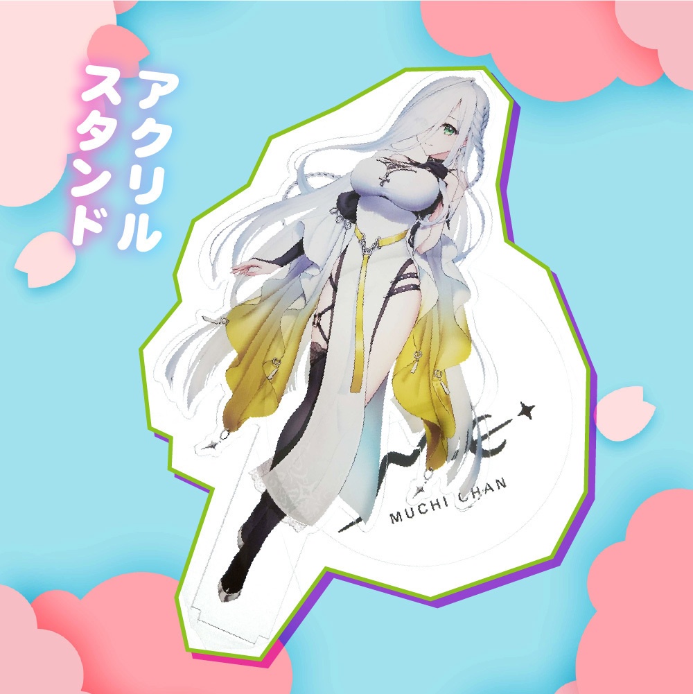 むちまるオリジナルアクリルキーホルダー