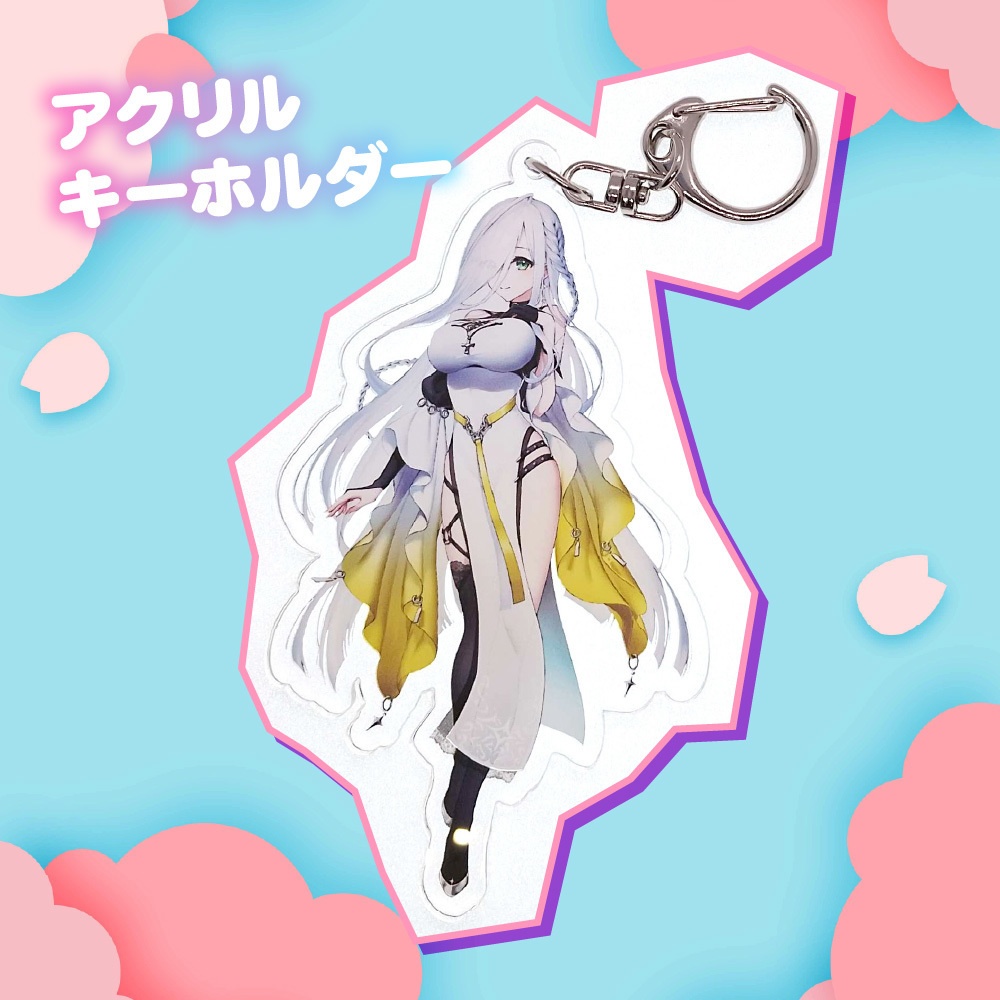 むちまるオリジナルアクリルキーホルダー