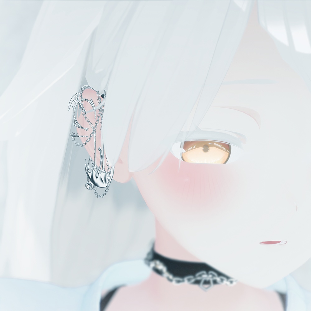 Kikyo Chain Ear Cuff | 桔梗イヤーカフ