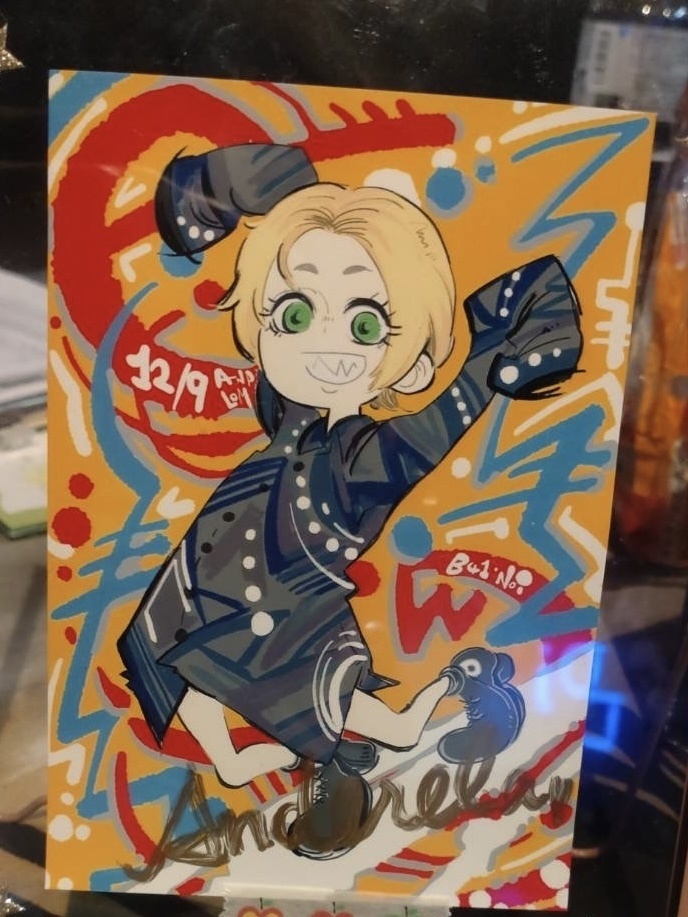 Noi ANPROM サイン入りイラスト