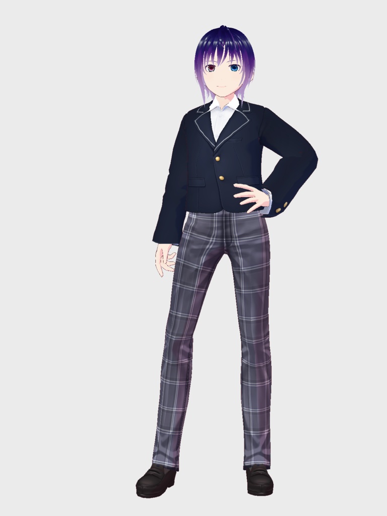 【創作キャラクター】ルイ VRM/VRoid