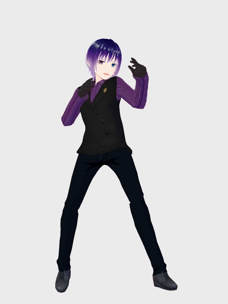 【創作キャラクター】ルイ-ベスト VRM/VRoid