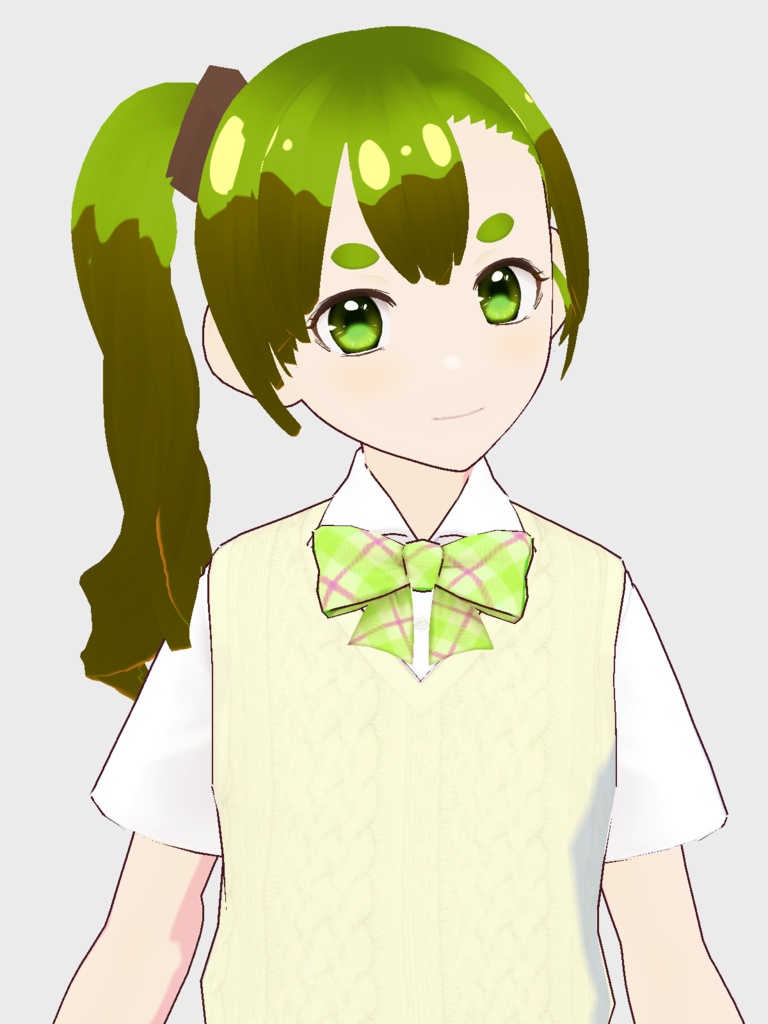 【創作キャラクター】宇治摩茶乃 VRM/VRoid