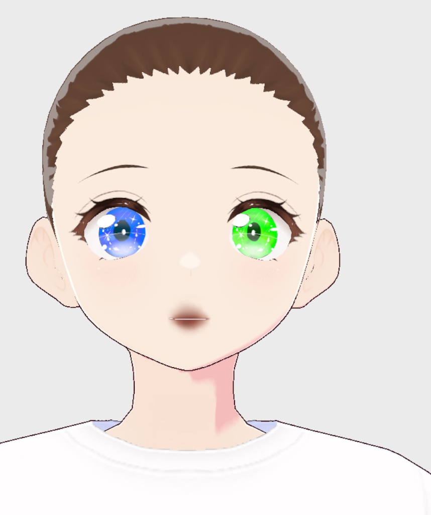 Blue and green eyes texture