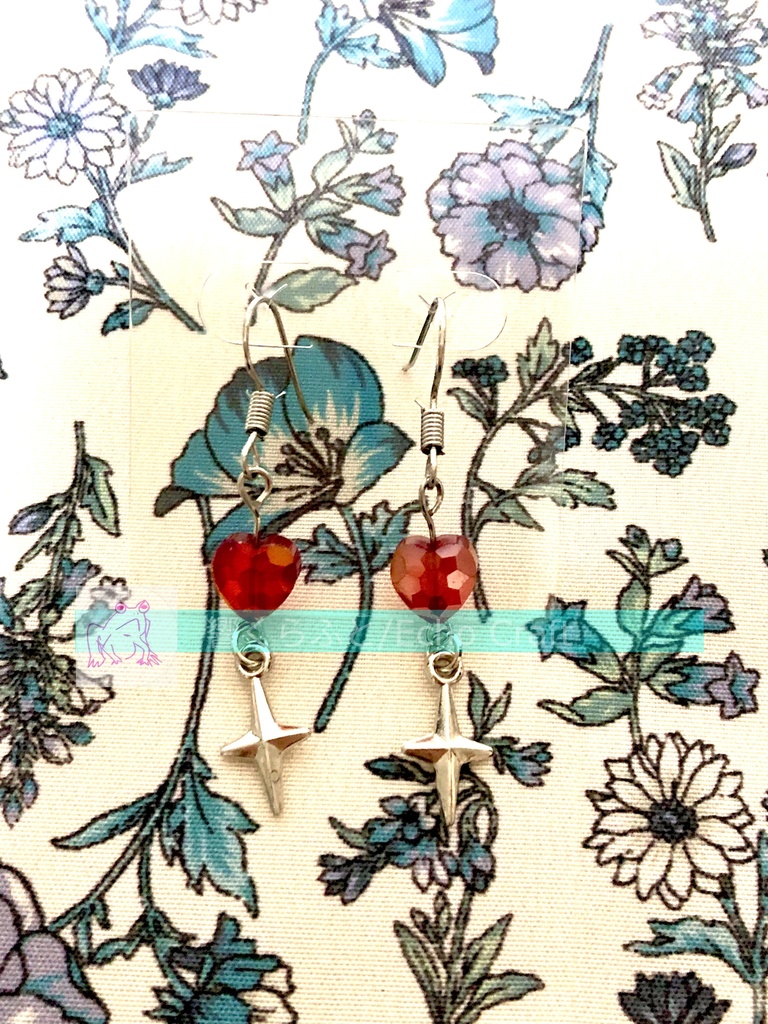 ピアス「ケツイ」 "Determination" Earrings