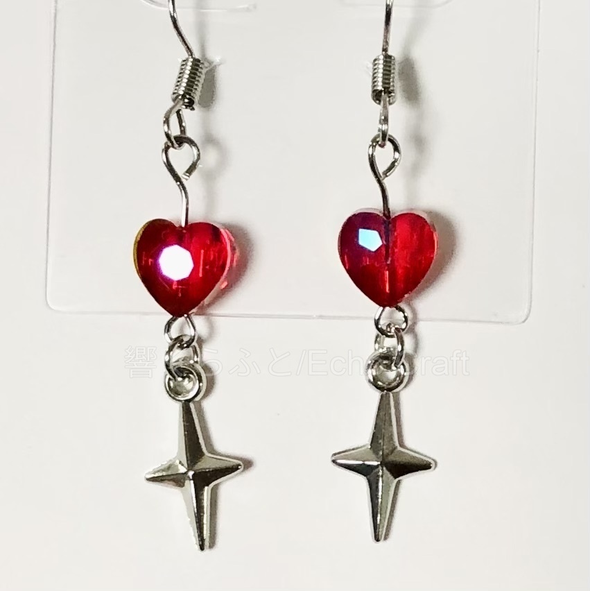 ピアス「ケツイ」 "Determination" Earrings