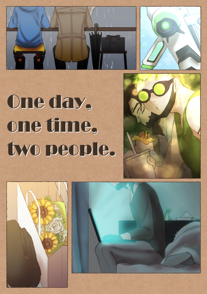 One day, one time, two people.
