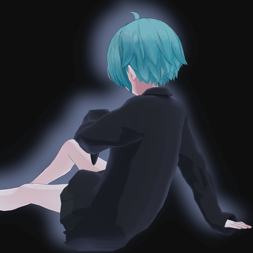 【薄荷用衣装】ロングシャツ+スカート