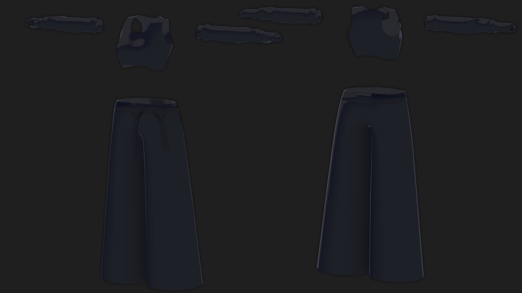 【薄荷用衣装】袴パンツ