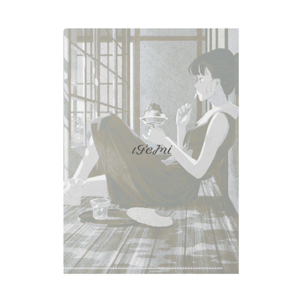 うじきんとき クリアファイル