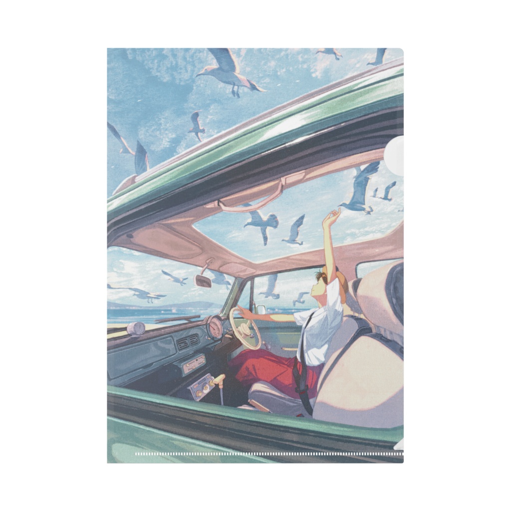 鳥のように君と　クリアファイル