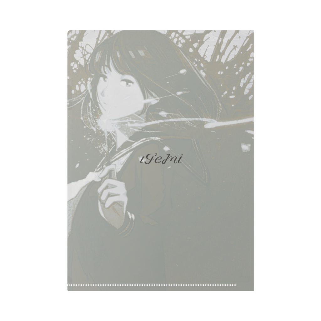 尾花 クリアファイル