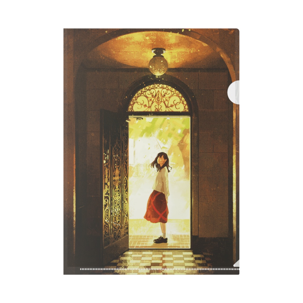 風と装飾　クリアファイル