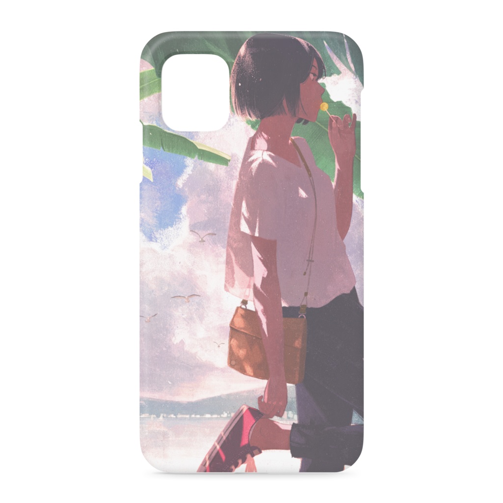 靴に残した夏の感触　iPhoneケース