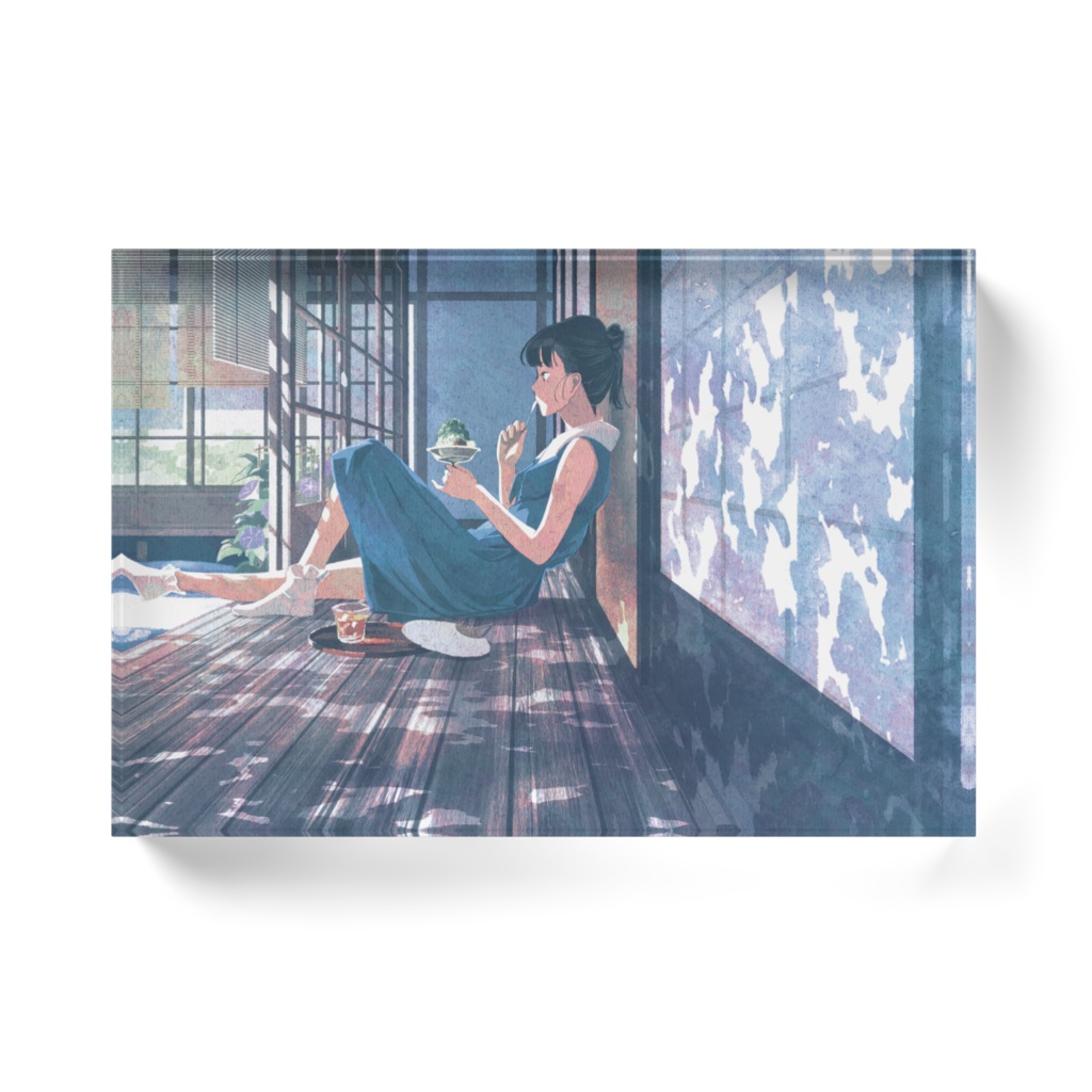 うじきんとき アクリルブロック