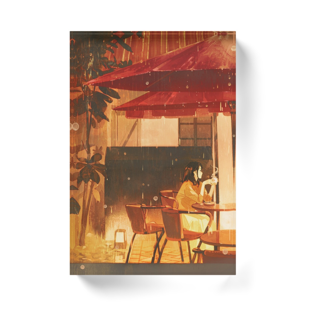 シロップ アクリルブロック