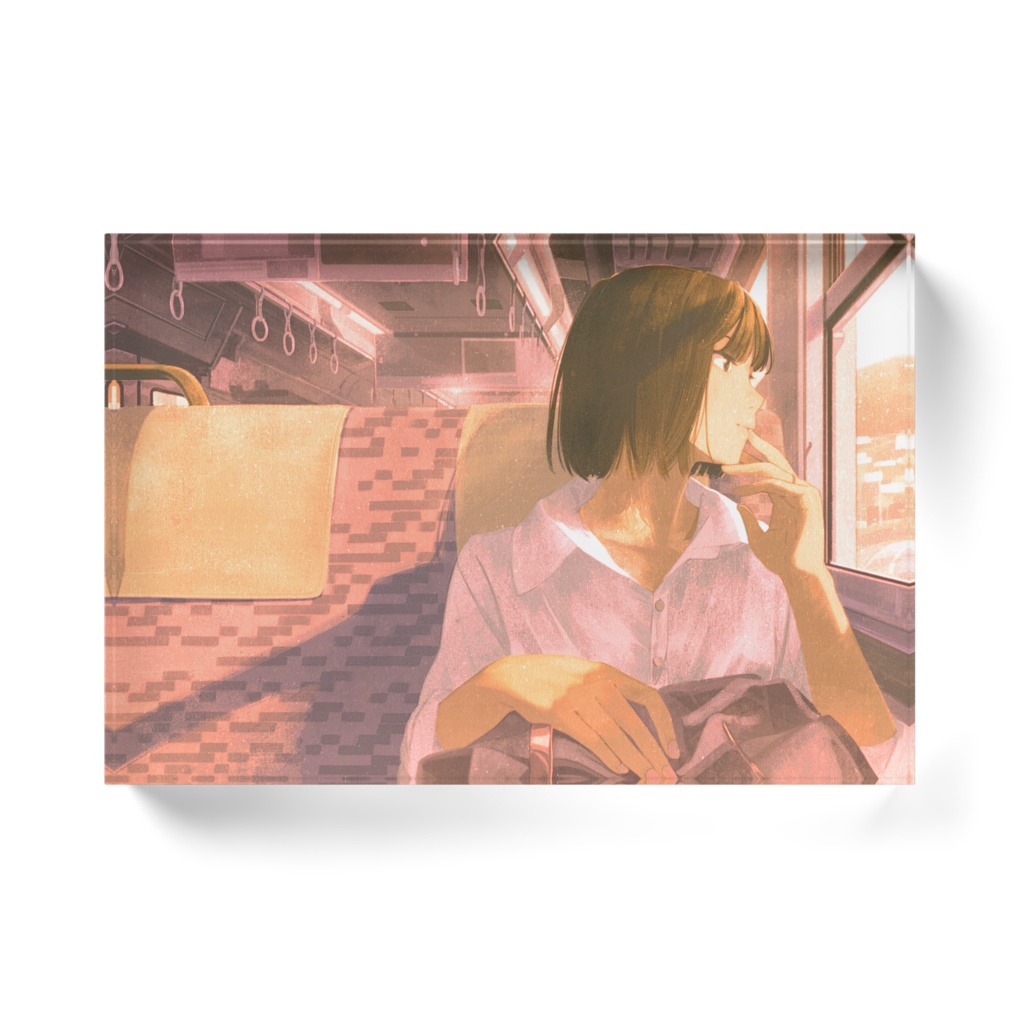 また通り過ぎてゆくの アクリルブロック