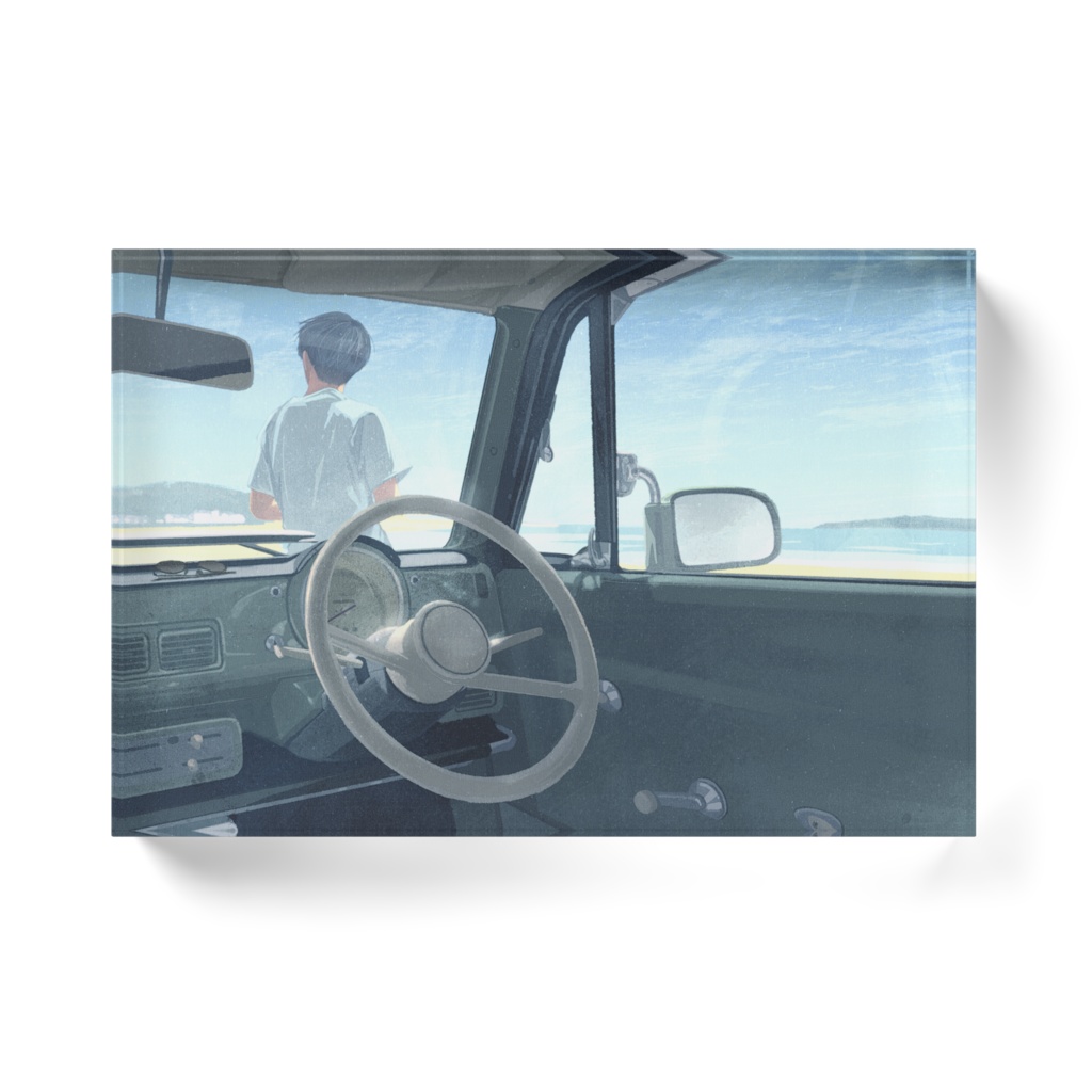 望んだ景色は遠く アクリルブロック