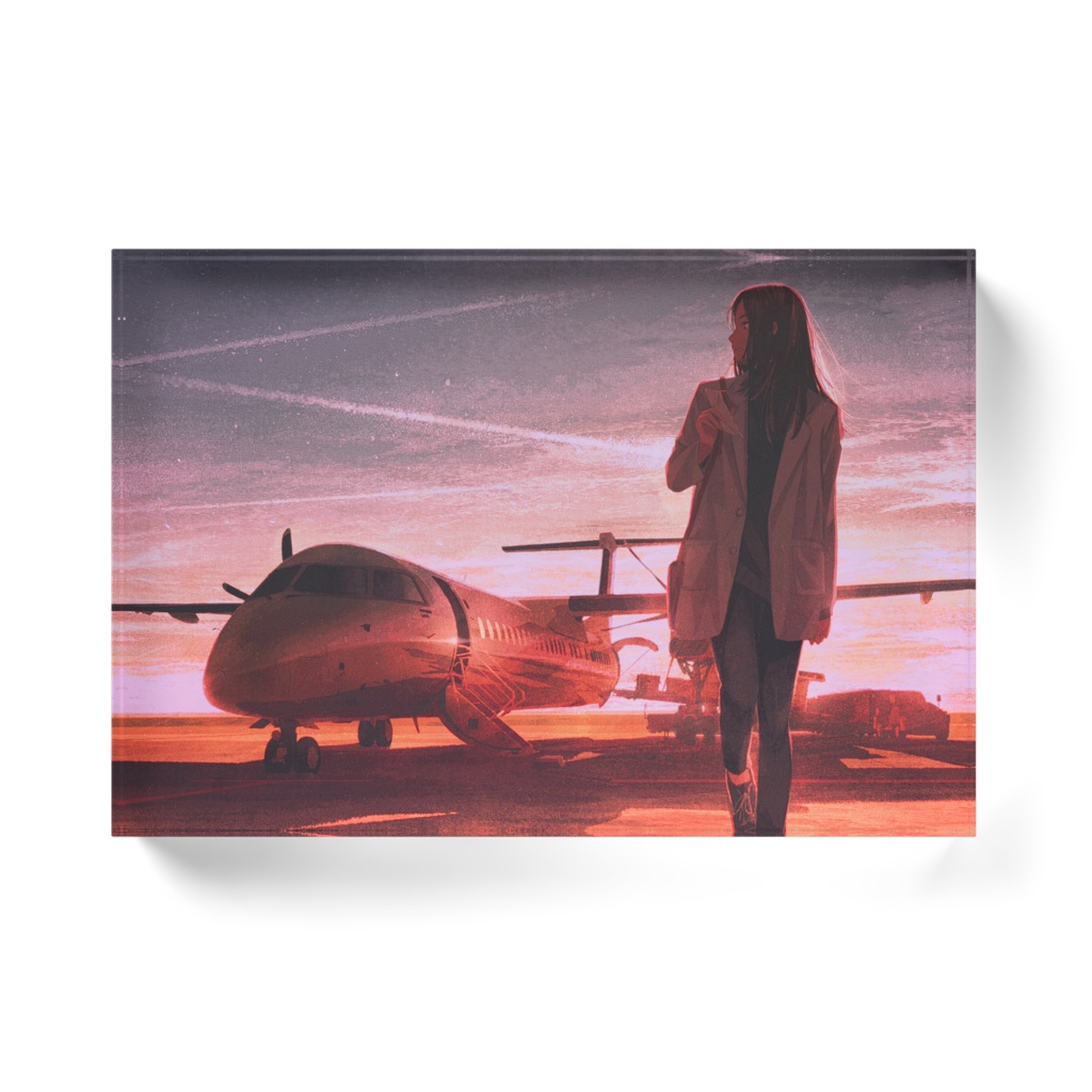 短くて、遠い場所 アクリルブロック