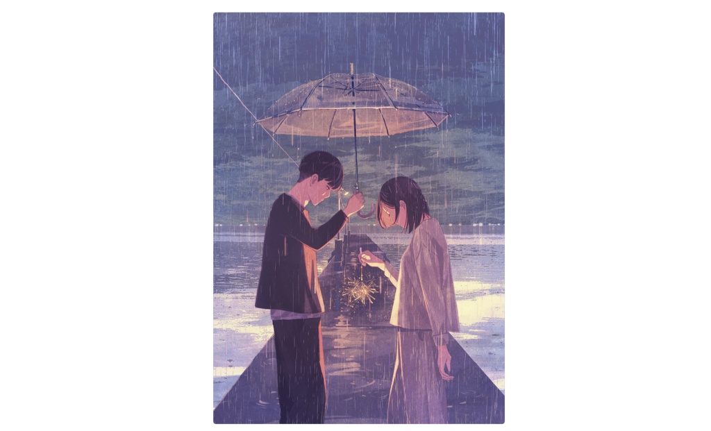 アクリルフォト作品「白と黒を繋ぐ色」　