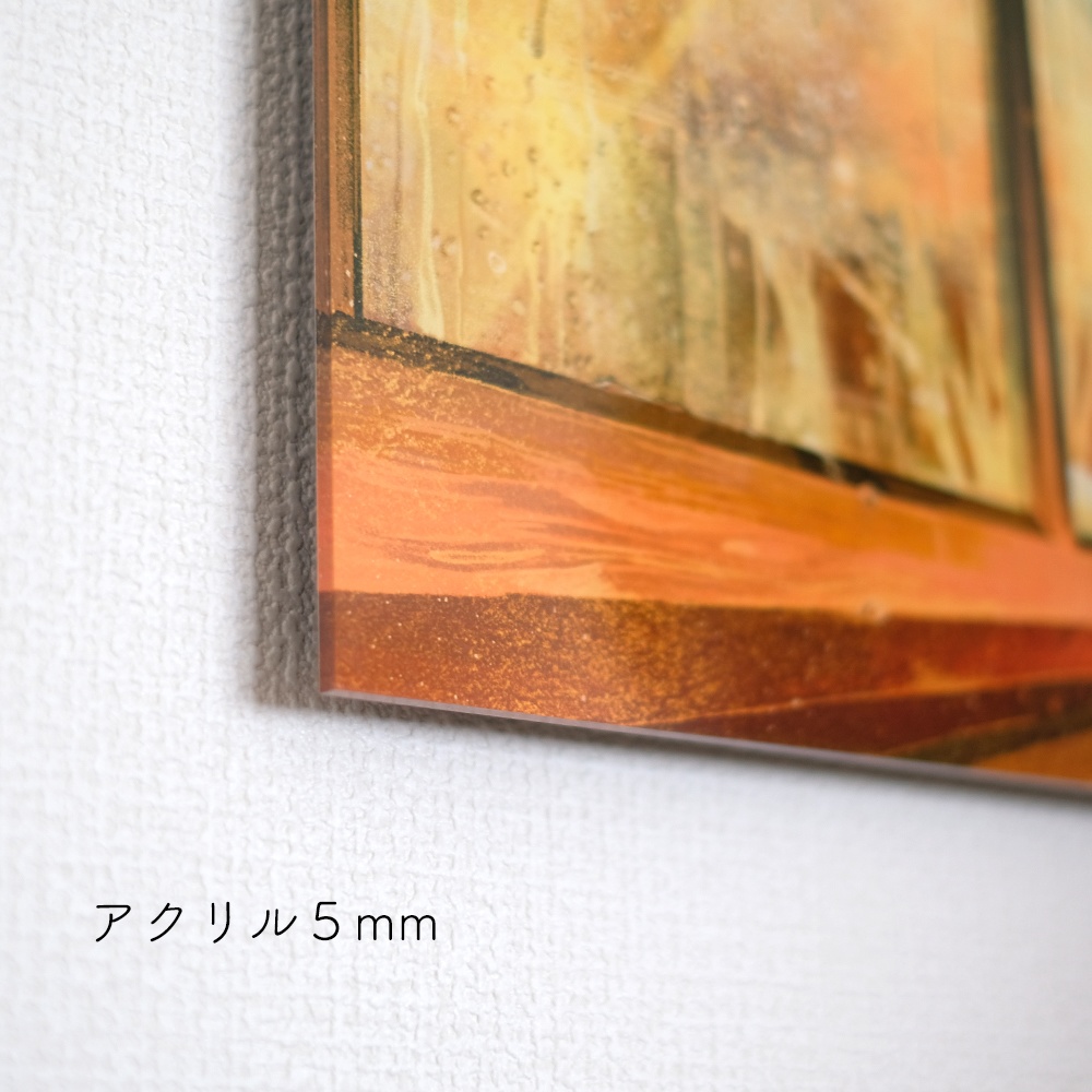 アクリルフォト作品「通学路」