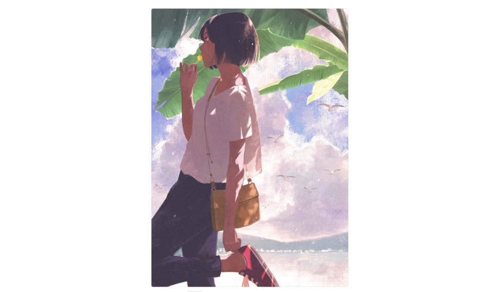 アクリルフォト作品「靴に残した夏の感触」