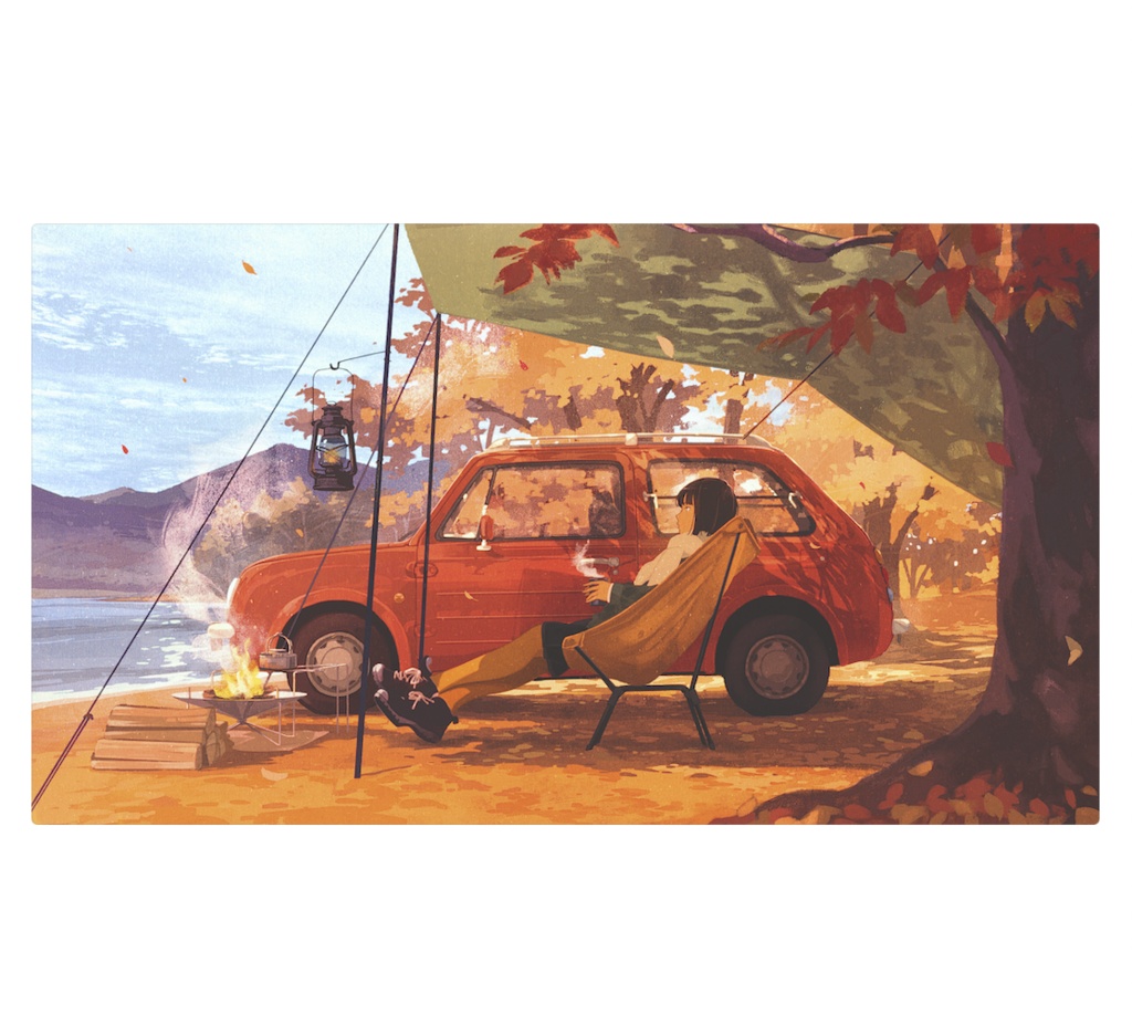 アクリルフォト作品「君と染まる日」