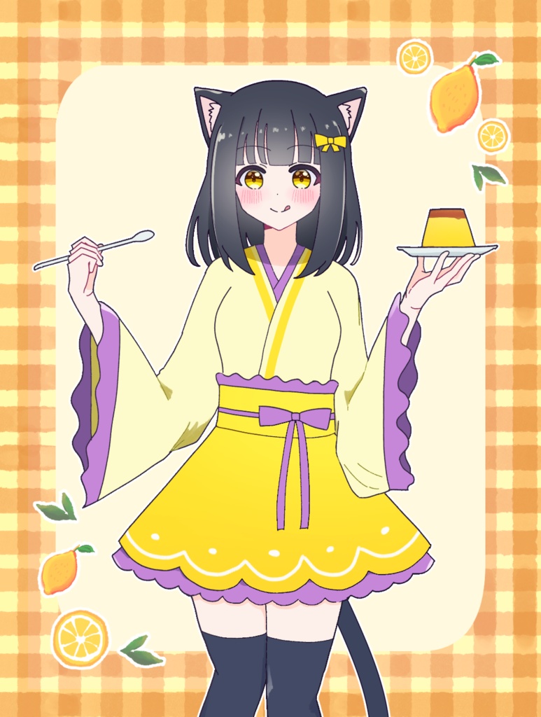 れもんちゃんホログラムカード(B)