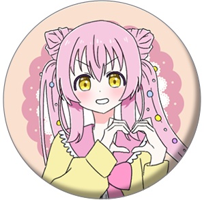 猫鈴りずむ 缶バッジ