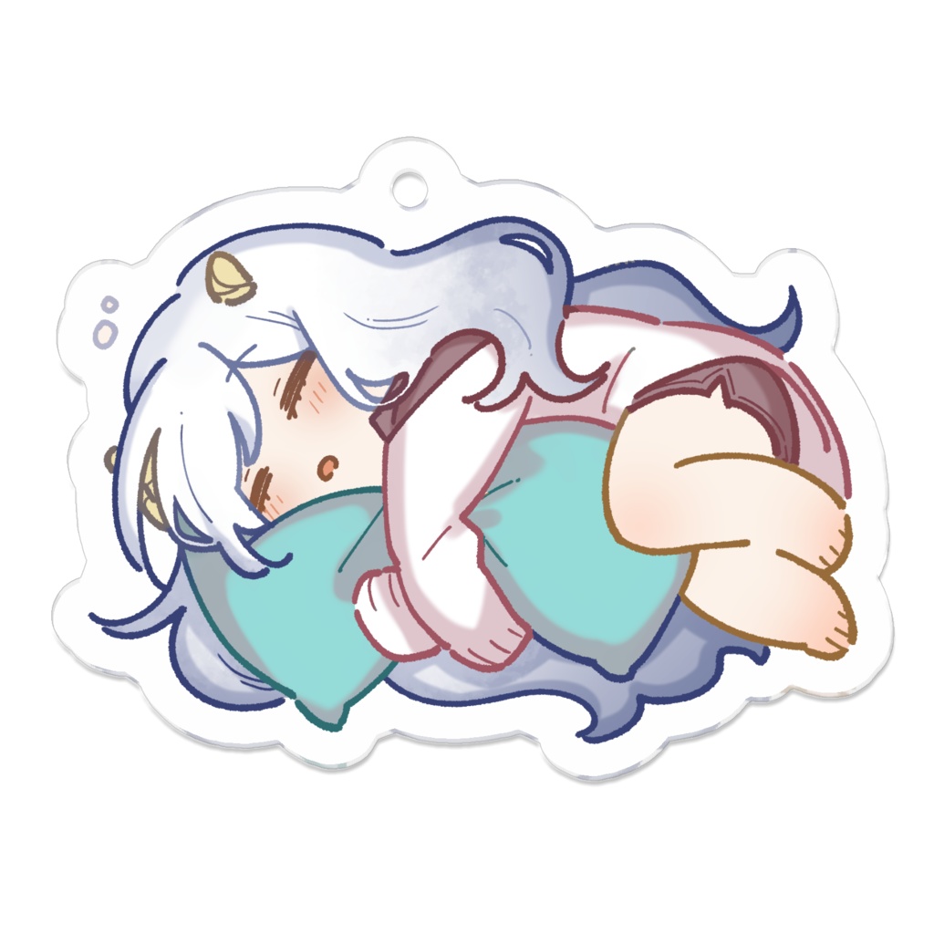 秋野よじとおひるねアクリルキーホルダー