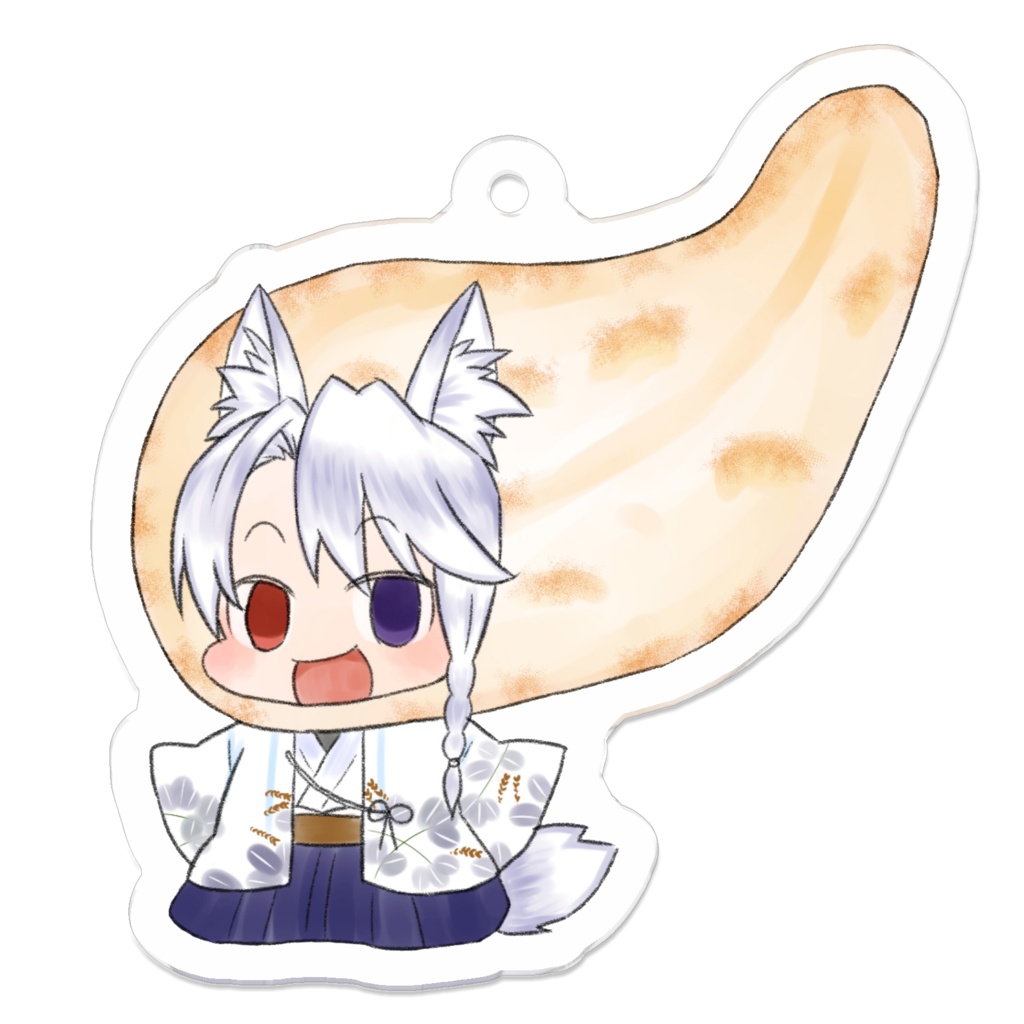 パンのおいしいなかまたちアクリルキーホルダー(菜乃)