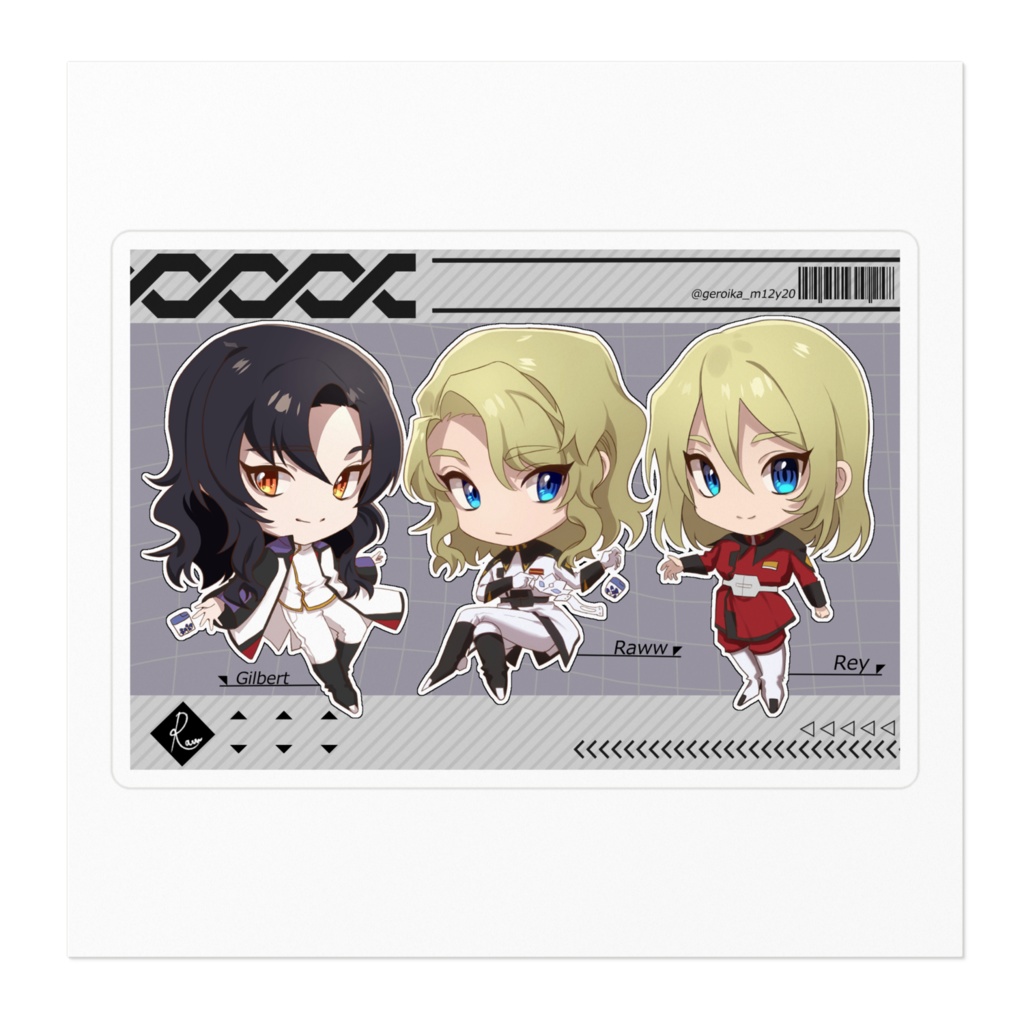 ラウギルレイステッカー