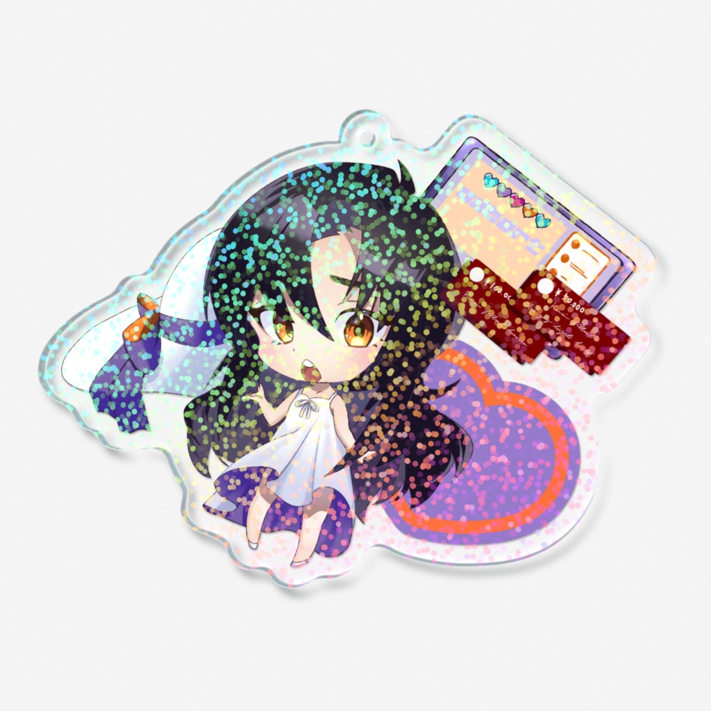 白ワンピギルバートホログラムアクキー