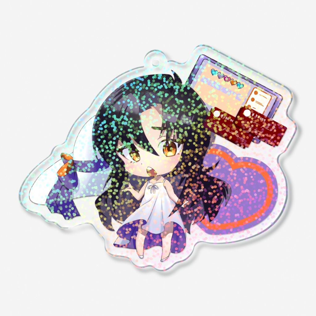 白ワンピギルバートホログラムアクキー