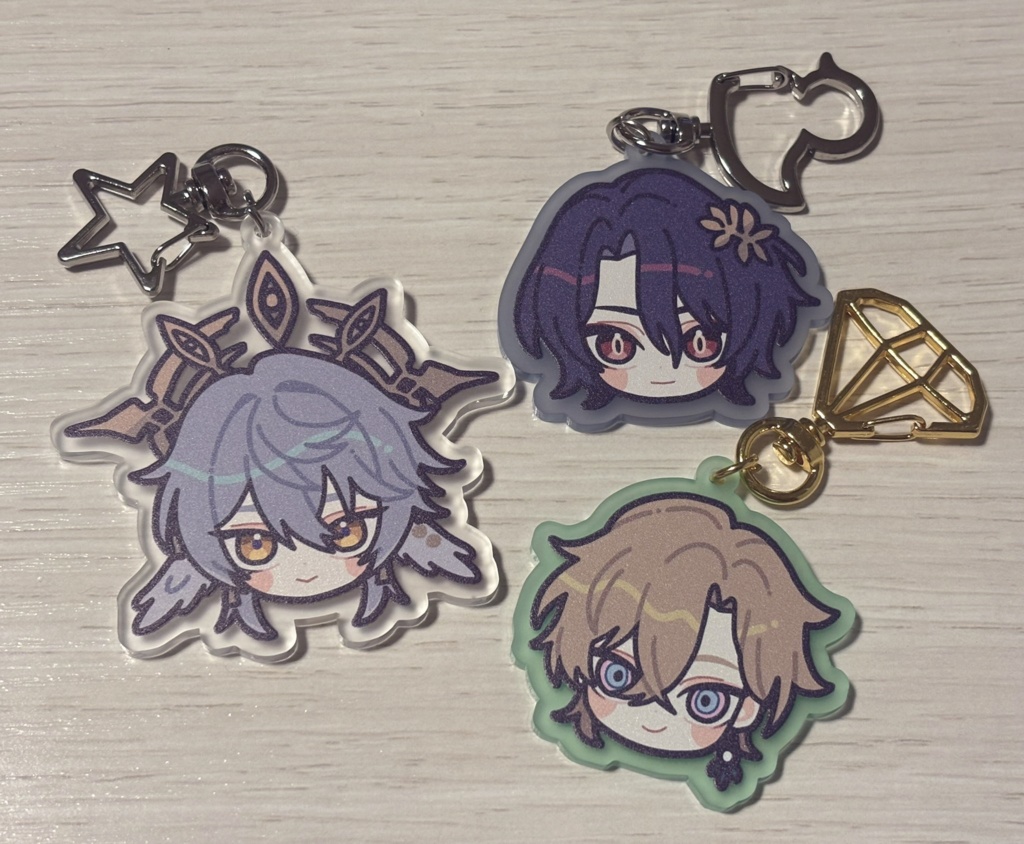 スタレアクリルキーホルダー
