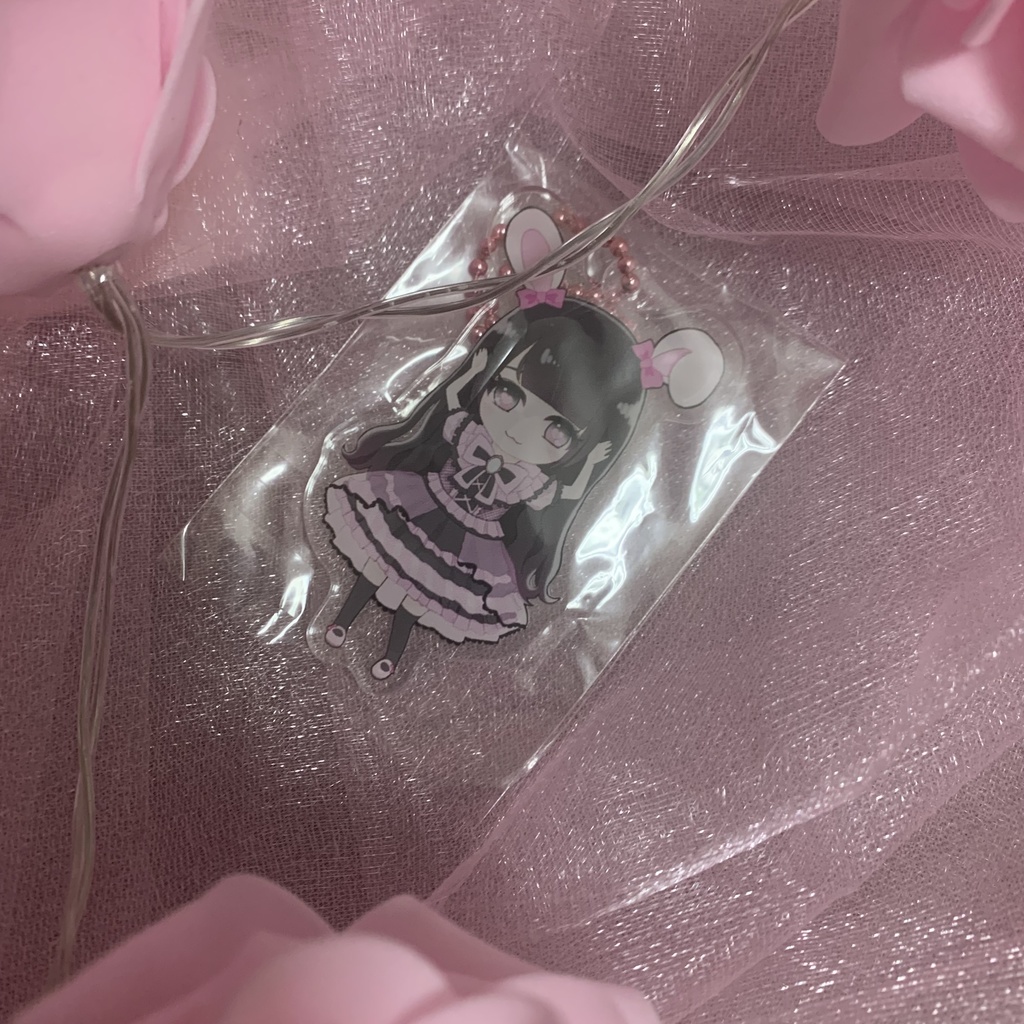 イラストアクリルキーホルダー