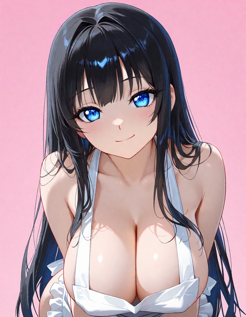 【R15】裸エプロン巨乳オリキャラCG集【120枚】