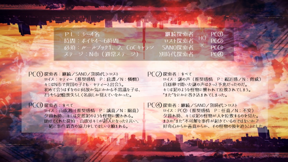 DX3rd「Call of Étranger」本文無料