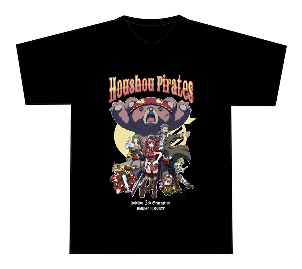 宝鐘海賊団　Tシャツ(Lサイズ)