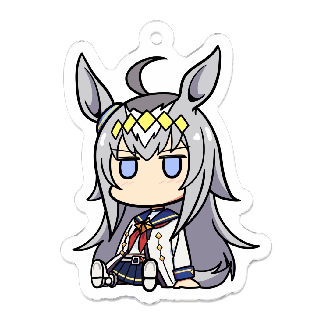 かんたんオグリ　アクリルキーホルダー