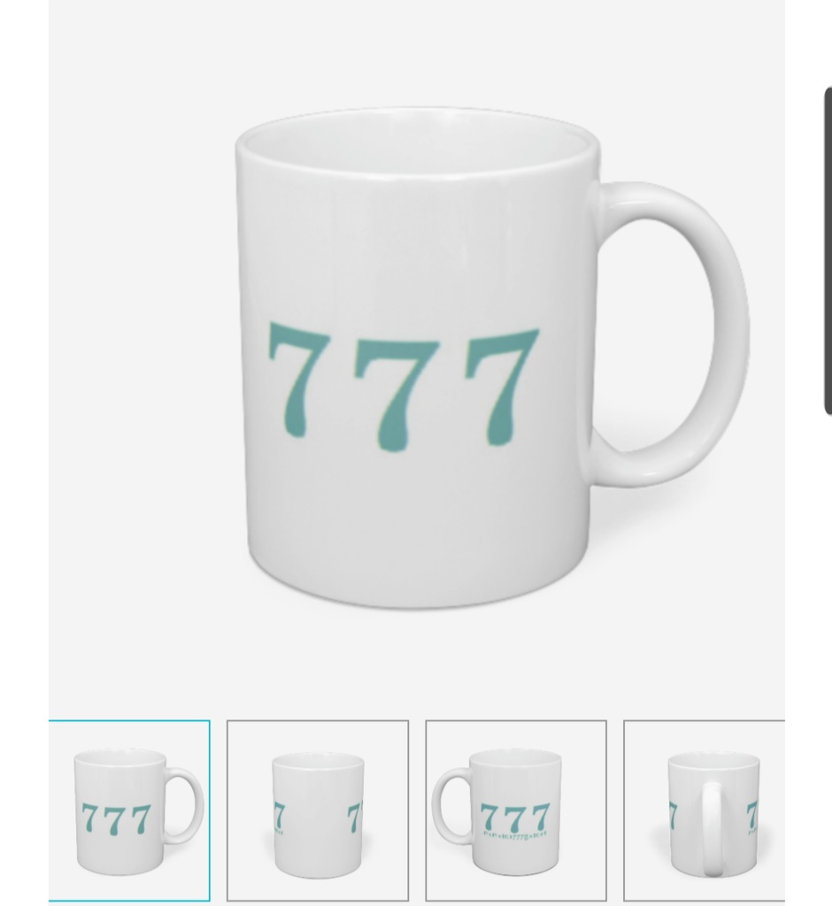 777マグカップ