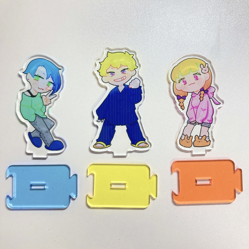 【夜更かしの民】アクリルスタンドセット