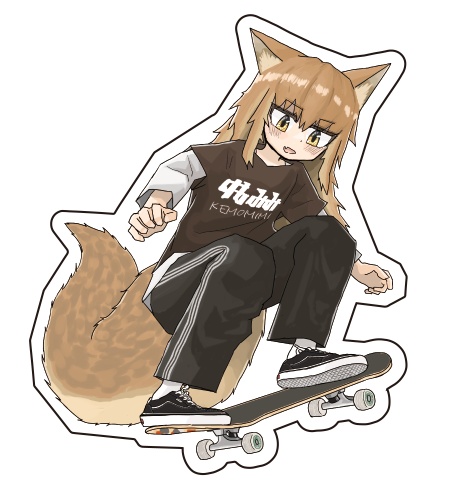 オーリーけもみみステッカー