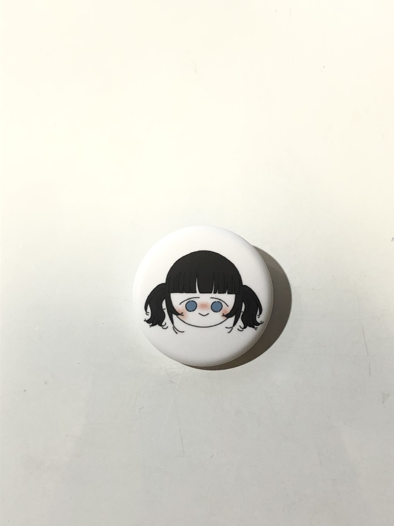 ツインテでんこの缶バッジ［しぐれ］